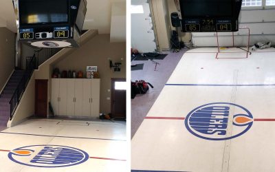 NHL Hockey Night In Canada Sports Floor Or Garage